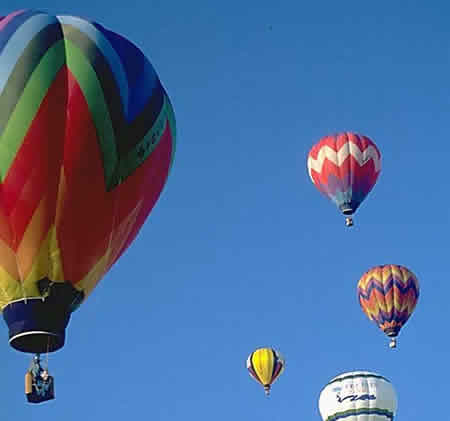 vol en montgolfière