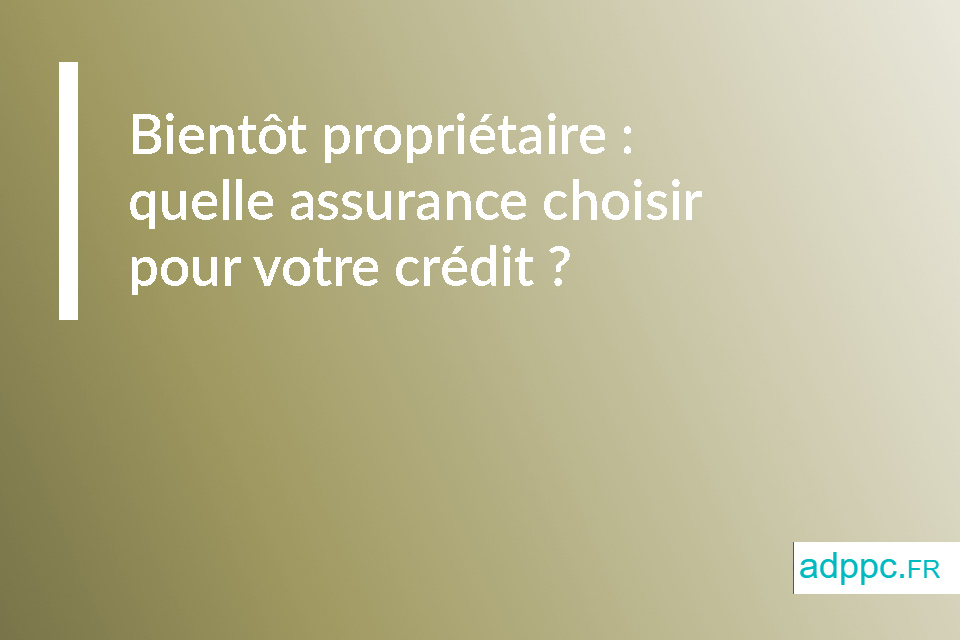 Bientôt propriétaire : quelle assurance choisir pour votre crédit immobilier ?