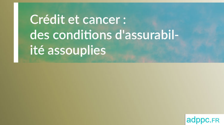 Crédit et cancer