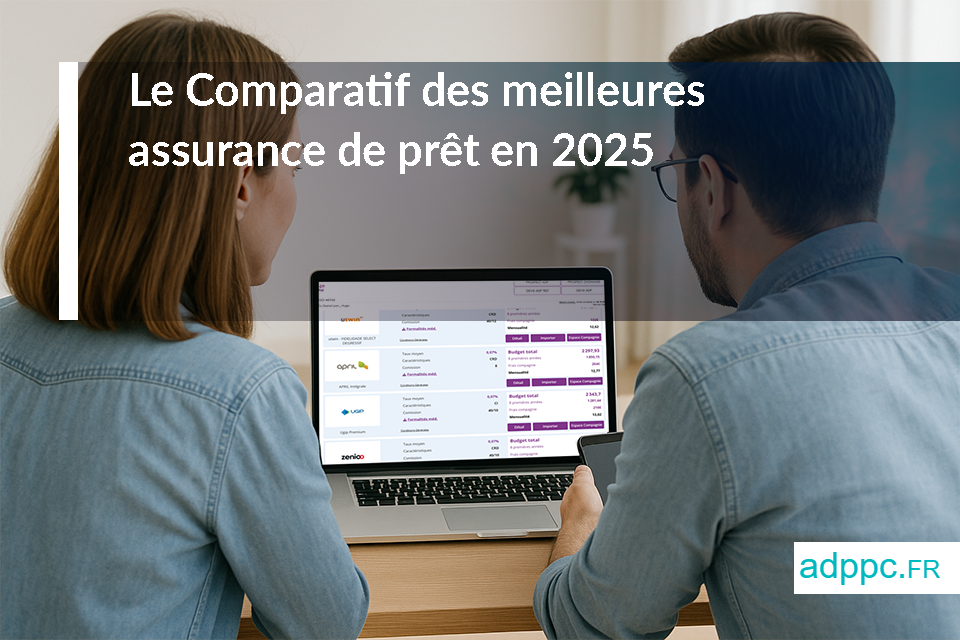 Comparatif meilleur assurance prêt 2025