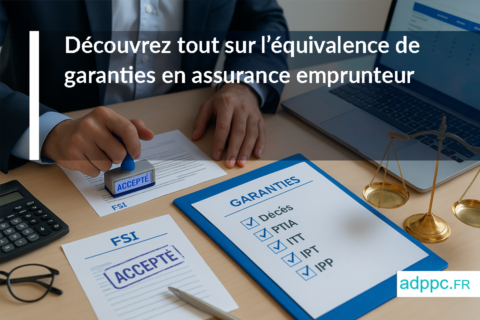 Équivalence de garanties assurance emprunteur par banque